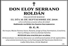 Eloy Serrano Roldán